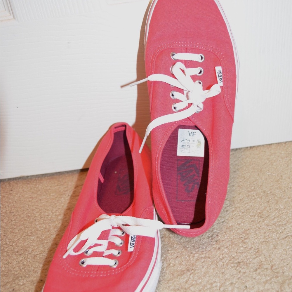 Authentic Red Vans - image 1